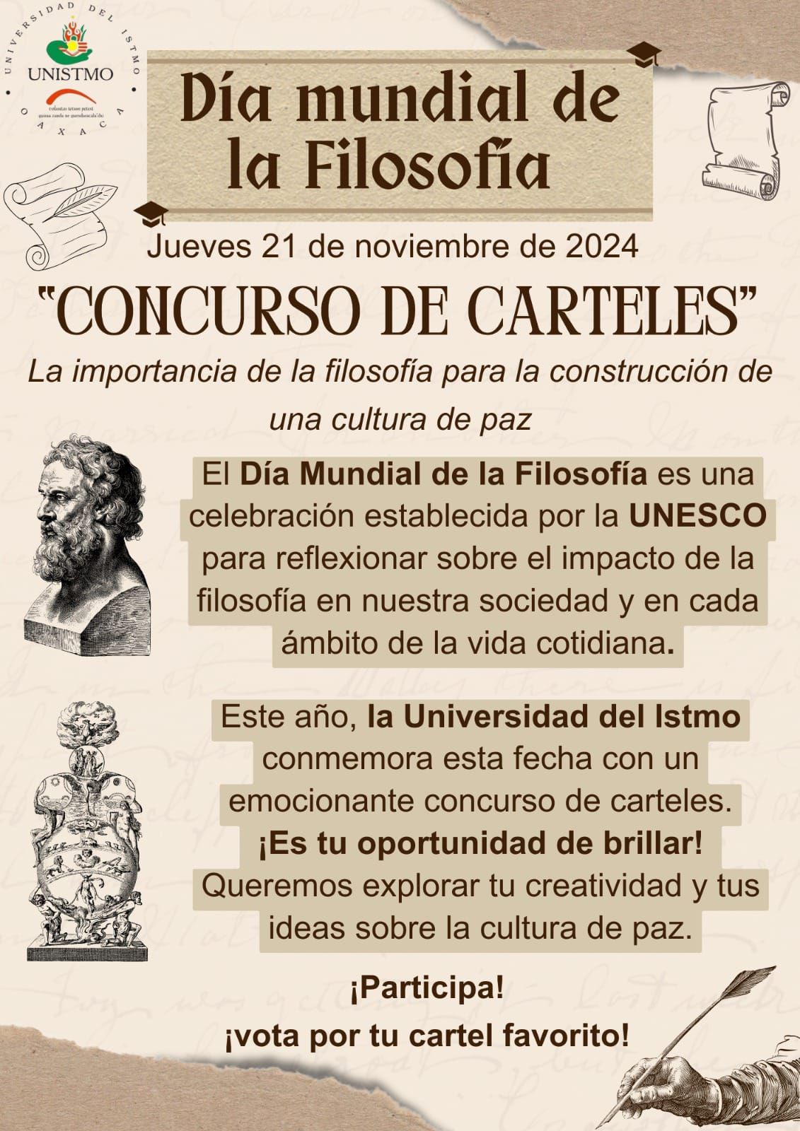 Celebración del Día Mundial de la Filosofía en la Universidad