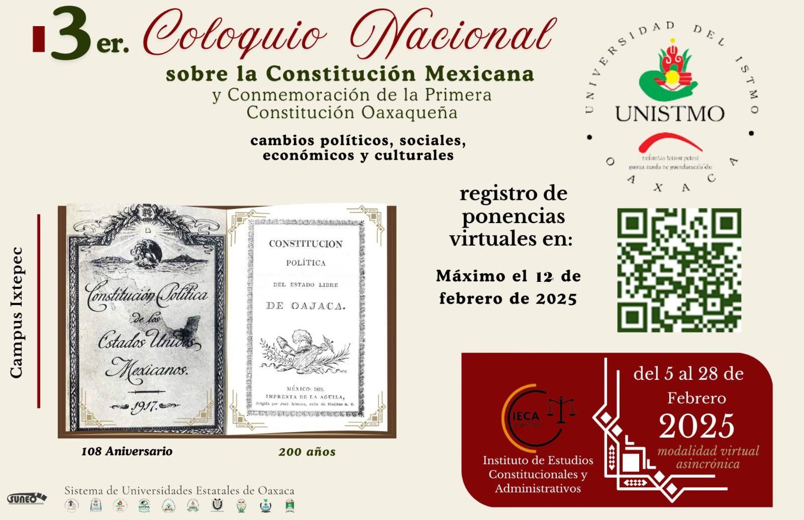 Convocatoria para el 3er Coloquio Nacional sobre la
