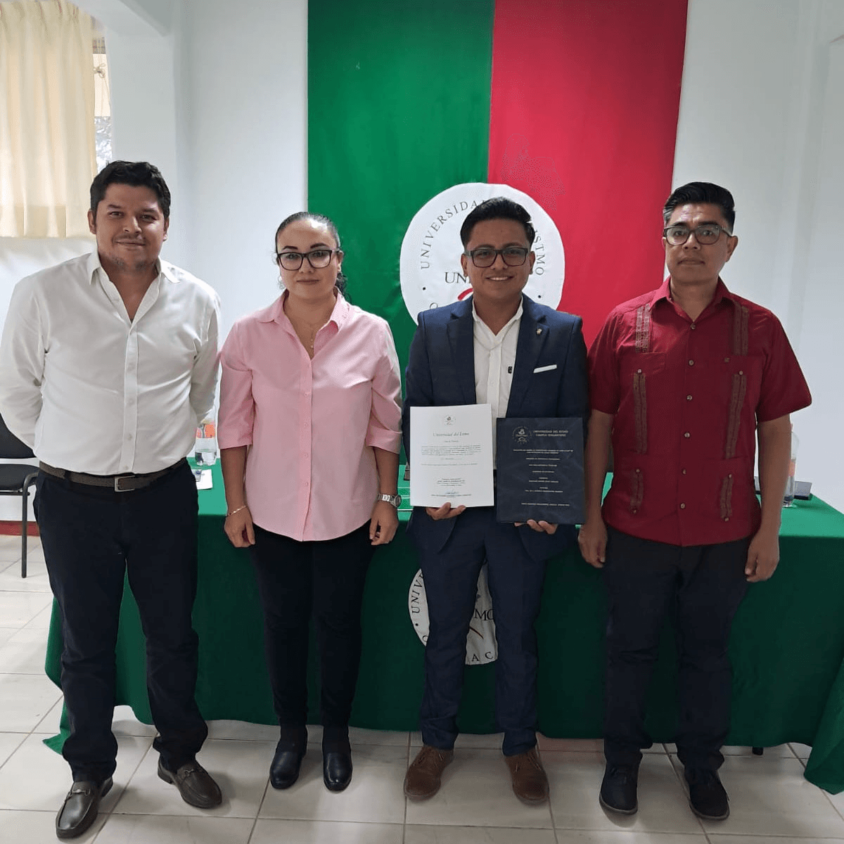 Felicitaciones a Santiago Andrés López Vásquez