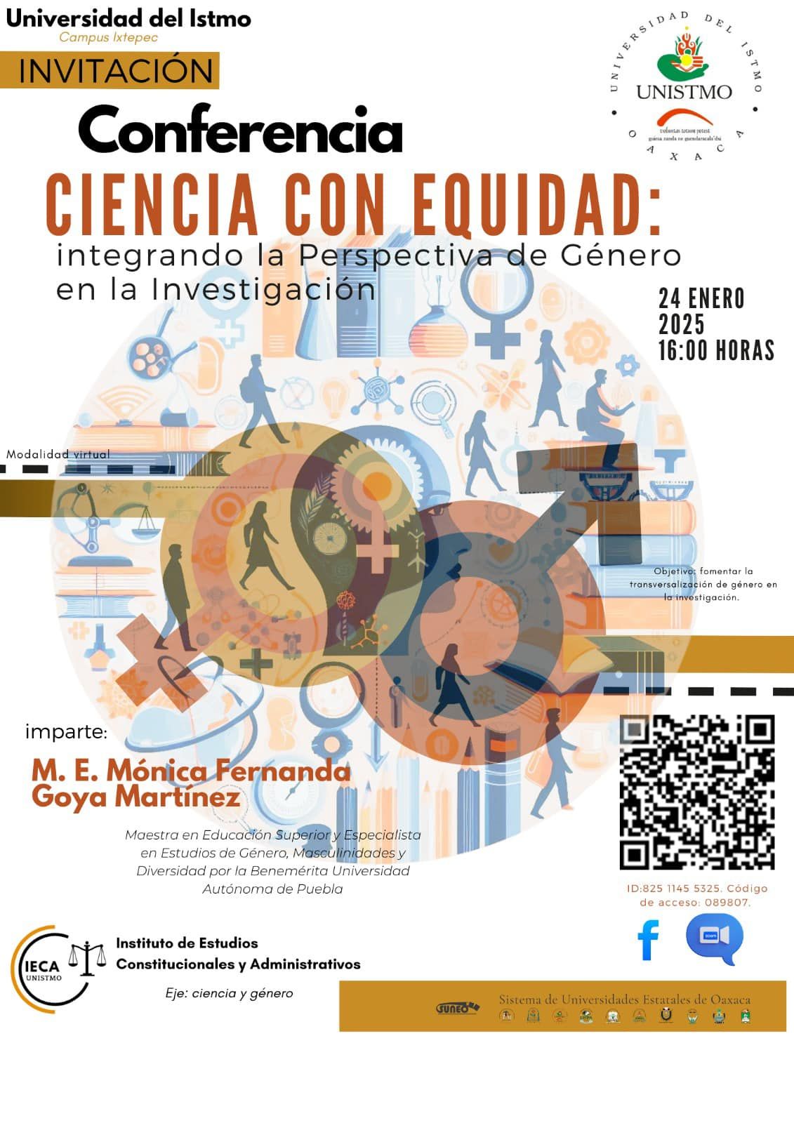 Conferencia Virtual: Ciencia con Equidad