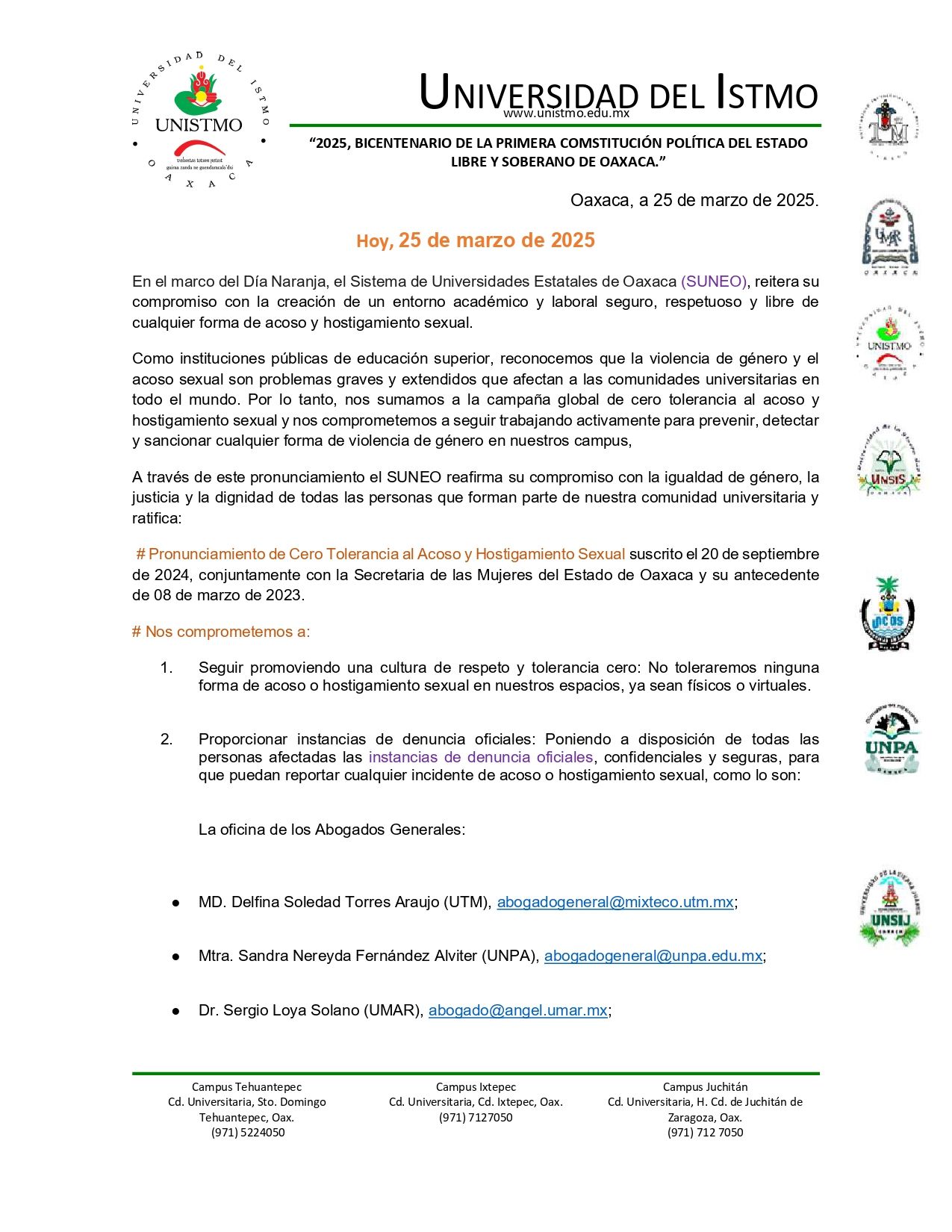 Día Naranja: Conciencia y Acción contra la Violencia hacia