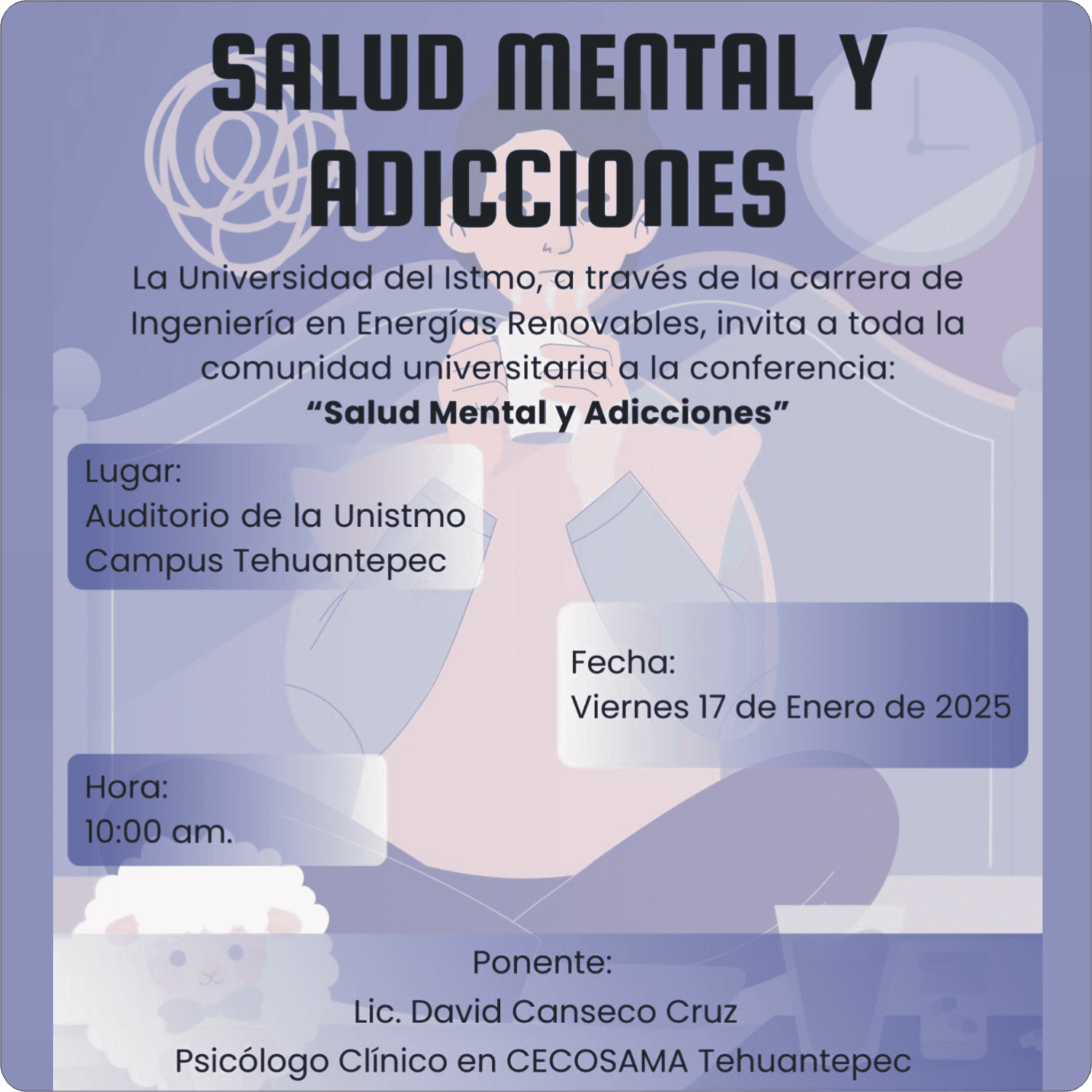 Agenda de Actividades Universidad del Istmo
